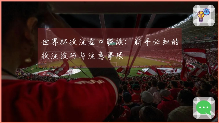 世界杯投注盘口解读：新手必知的投注技巧与注意事项