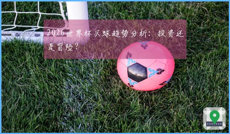 2026世界杯买球趋势分析：投资还是冒险？